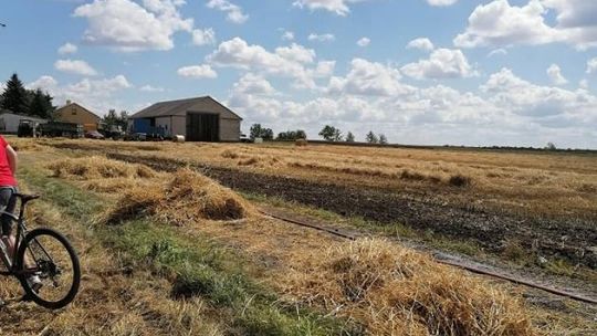 Pożar w Czernicach gm. Opinogóra Górna
