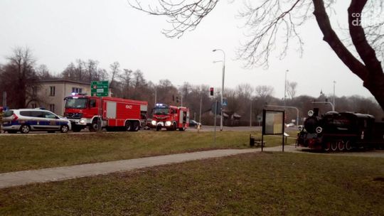 Pożar w zabytkowej ciuchci