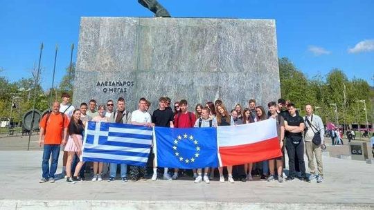Staż uczniów w Grecji
