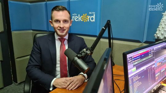 Prezydent Ciechanowa Krzysztof Kosiński gościem w programie Poranna Rozmowa Radia Rekord, 02.12.2022r.