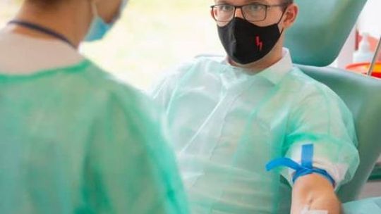 Prezydent Ciechanowa zachęca do oddawania krwi
