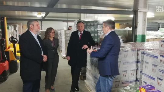 Prezydent Duda z wizytą w Ciechanowie. Mówił o bezpieczeństwie żywnościowym