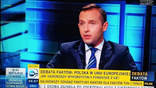 Prezydent Kosiński w TVN 24   