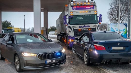 Policja zatrzymała kierowcę BMW