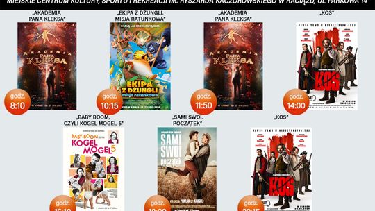 Profesjonalne Kino Objazdowe przyjedzie do Raciąża