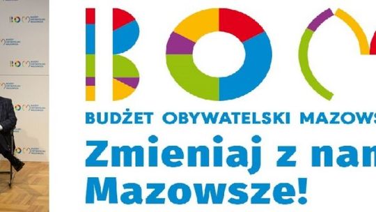 Projekty inwestycyjne i nieinwestycyjne do Budżetu Obywatelskiego Mazowsza składamy tylko do 20 lutego