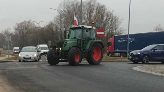Protest rolników w Powiecie Ciechanowskim 