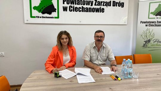 Przebudowa drogi powiatowej Gołymin - Ośrodek - Łukowo - Mosaki