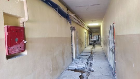 Przebudowa hali sportowej w Szkole Podstawowej nr 7 w Mławie