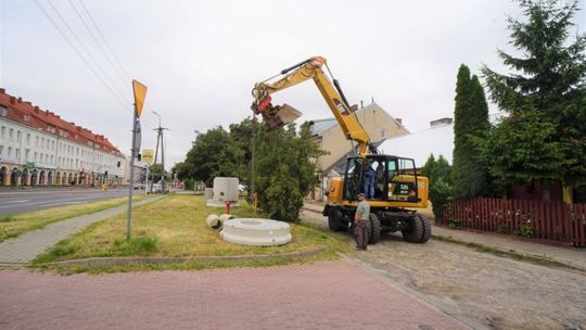 Przebudowują odcinek ul. Pułtuskiej w Ciechanowie