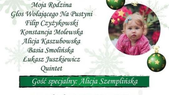 Przed nami charytatywny Koncert Kolędowy dla małej Laurki!