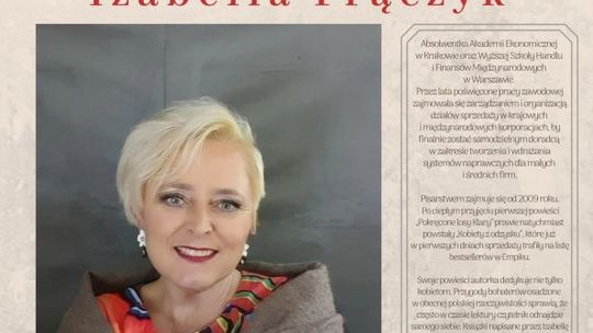 Przed nami kolejne spotkanie autorskie w Miejskiej Bibliotece Publicznej w Ciechanowie