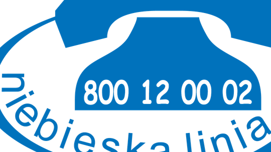 Numer telefonu niebieskiej linii
