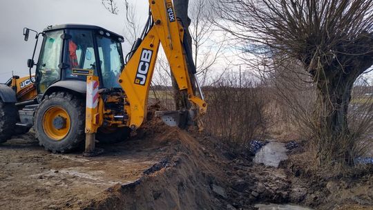 PZD wymienia przepust w Koźniewie Wielkim