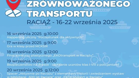 Raciąż na tydzień zamienia samochód na rower i własne nogi. Rusza Tydzień Zrównoważonego Transportu