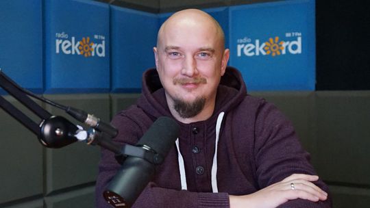 Michał Wulczyński w roli gościa Rozmowy Radia Rekord