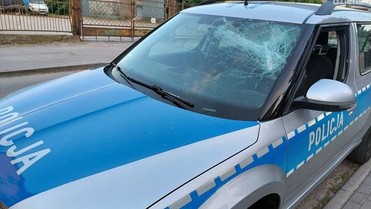 Ranni policjanci! Agresor groził, że zabije