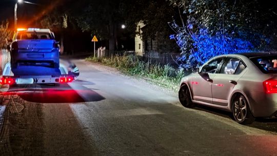 Policyjna kontrola pijanego kierowcy w Dzierzgowie – mężczyzna miał sądowy zakaz prowadzenia