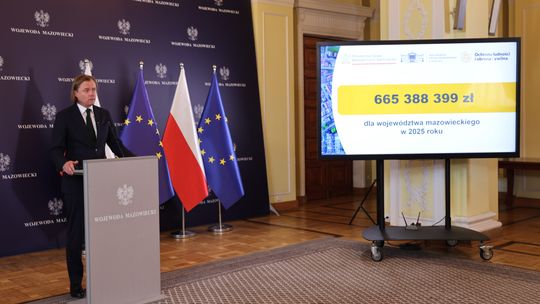 Wojewoda Mazowiecki na konferencji