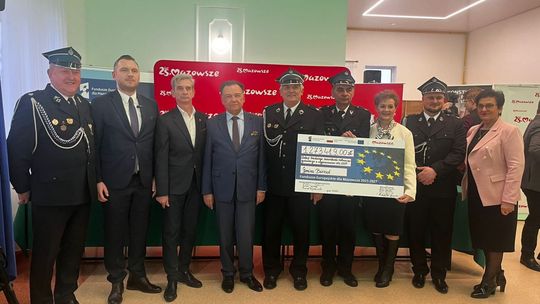 Rekordowe wsparcie unijne dla mazowieckich jednostek OSP