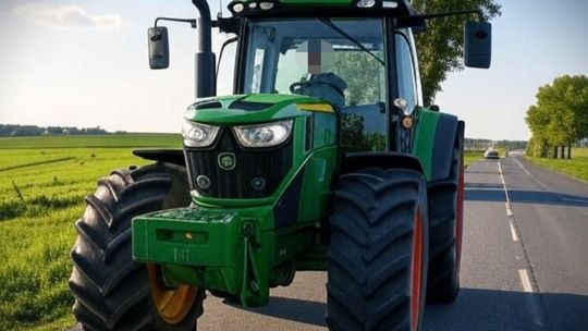Rekordzista na ursusie. 41-latek prowadził traktor, mając 3,5 promila
