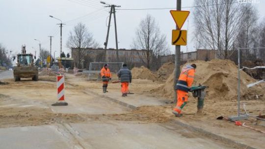 Remont Granicznej i Widnej. Miasto apeluje do kierowców o ostrożność.