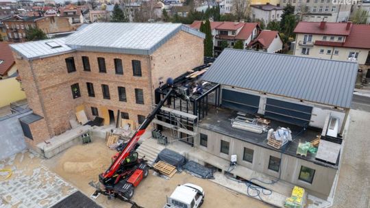 Rewitalizacja zabytkowego młyna w Ciechanowie na finiszu. Miasto zyska nową przestrzeń kulturalną