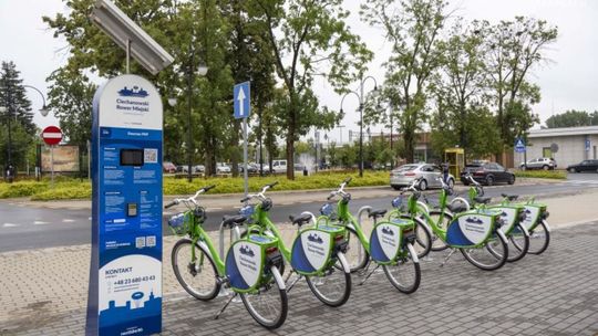Rewolucja w Ciechanowie - nowoczesne rowery miejskie bez elektrozamków!