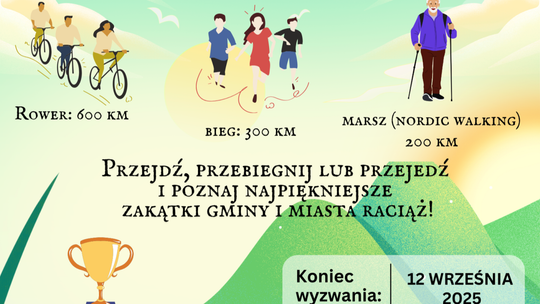 Rowerem, biegiem, marszem – Raciąż zaprasza do sportowej przygody