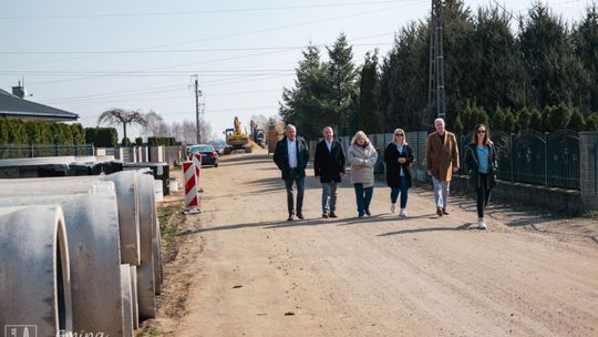 Rozbudowa ul. Chruszczewskiej nabiera tempa. Odbiór pierwszego etapu już za nami!
