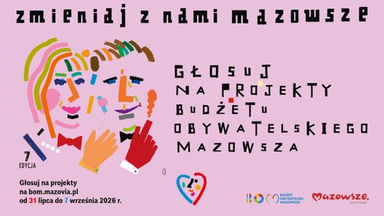Rozpoczęło się głosowanie w Budżecie Obywatelskim Mazowsza!