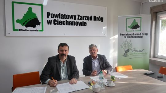Rozpoczęto rozbudowę drogi powiatowej nr 1217W z Ciechanowa do Romanowa
