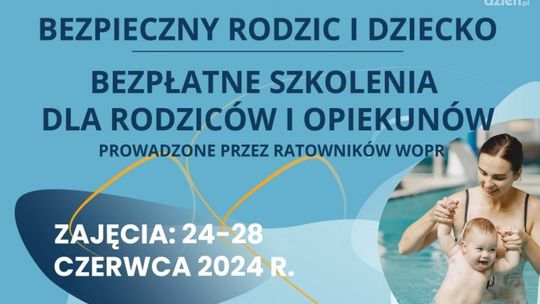 Rusza IV Edycja Bezpłatnych Szkoleń Wodnych dla Rodziców i Opiekunów w Ciechanowie
