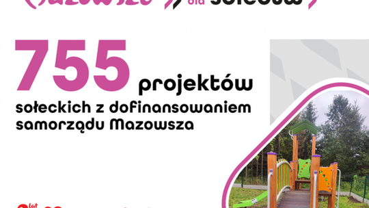 Samorząd Mazowsza wspiera sołectwa