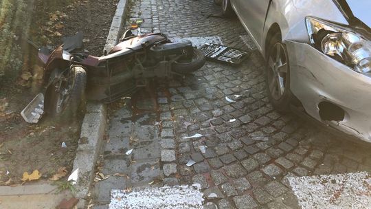 Sienkiewicza. Nieoficjalnie: Nietrzeźwa nauczycielka spowodowała wypadek