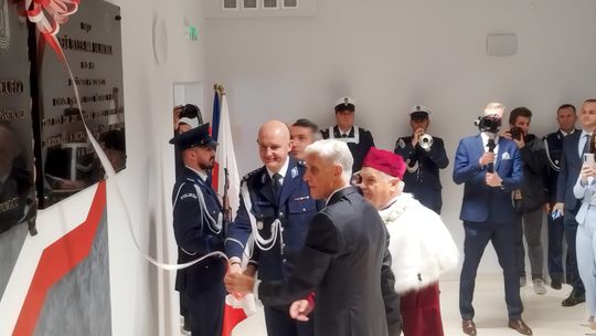 Odsłonięcie tablicy pamiątkowej
