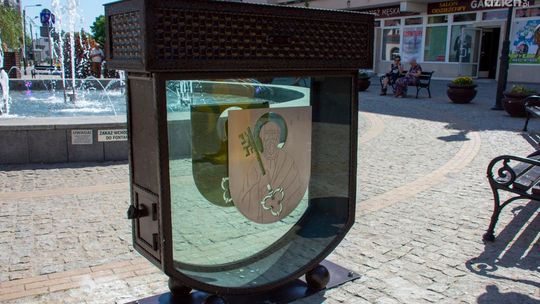 Skarbonka w centrum Ciechanowa