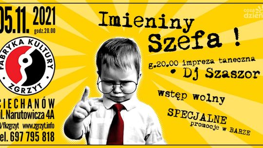 Sławek Gortat w piątek zaprasza na imieninową imprezę taneczną