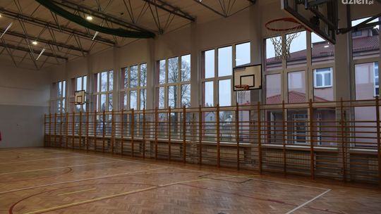 Sońsk. Sala gimnastyczna już po remoncie