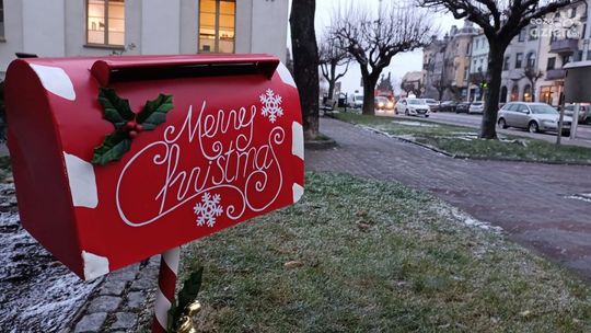 Specjalna skrzynka na listy do Mikołaja w Mławie
