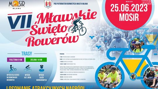 Spędź aktywnie czas na dwóch kółkach! Nadchodzi Mławskie Święto Rowerów