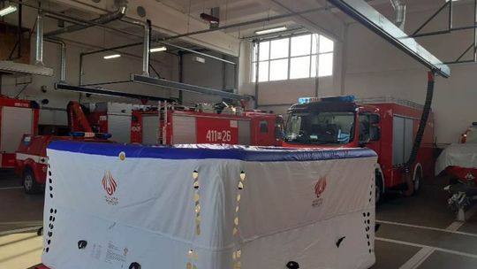 Strażacy mają nowy skokochron