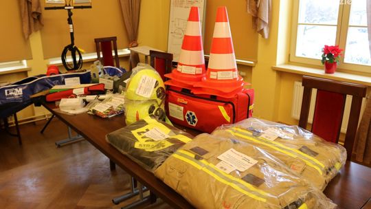 Strażacy ochotnicy z Mławy cieszą się dodatkowym nowym sprzętem