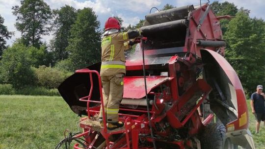 Strażacy trzykrotnie interweniowali przy pożarach w powiecie przasnyskim