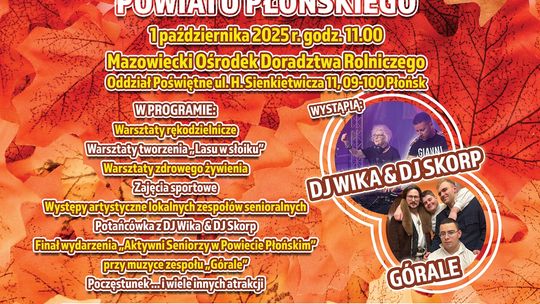 Święto Radości i Aktywności: Senioralia Powiatu Płońskiego 2025