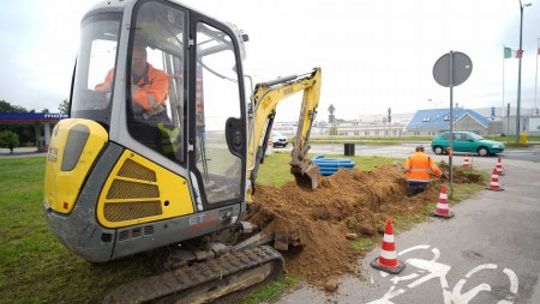 Sygnalizacja świetlna na skrzyżowaniu ulic Mleczarskiej i Mazowieckiej. Budowa ruszyła!
