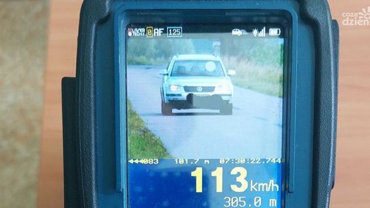 Szarżował w zabudowanym. Pędził przez Nużewko 113 km/h