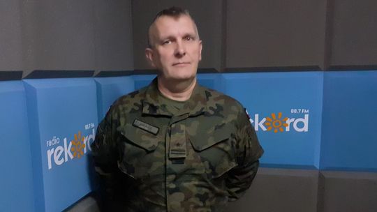 Szef Wydziału Rekrutacji WCR w Ciechanowie mjr Sławomir Biraga w Porannej Rozmowie Radia Rekord, 03.01.20223r.