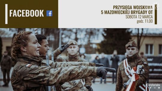 Szkolenie wojskowe zakończone przysięgą nowych ochotników