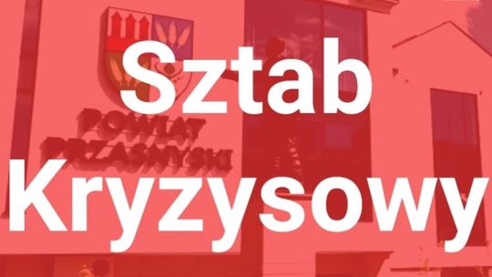 Sztab kryzysowy zebrał się w Przasnyszu
